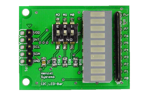 I2C-LED-Bar (top)