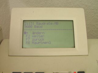 bevorzugte Baudrate w&auml;hlen