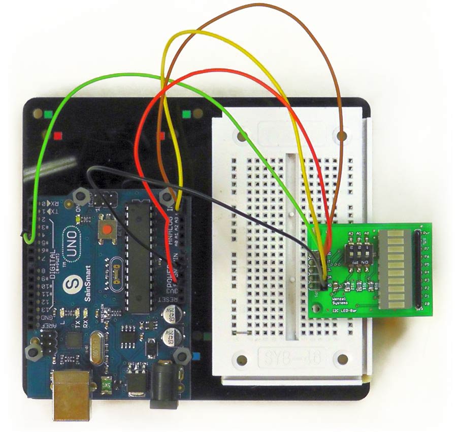 Wenzel Systems: I2C LED-Bargraph